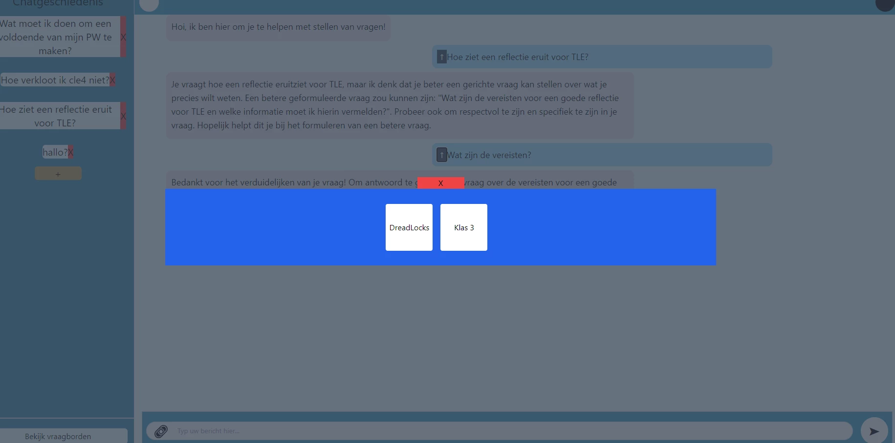 Screenshot voor project Questition