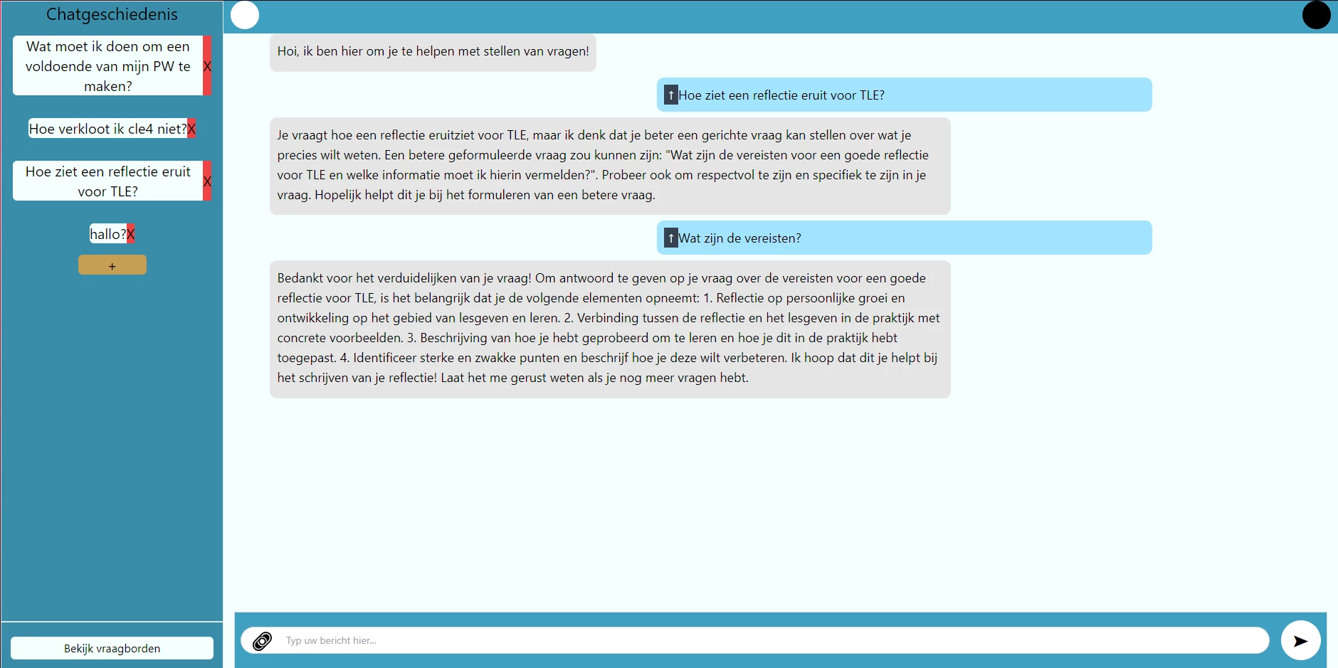 Screenshot voor project Questition