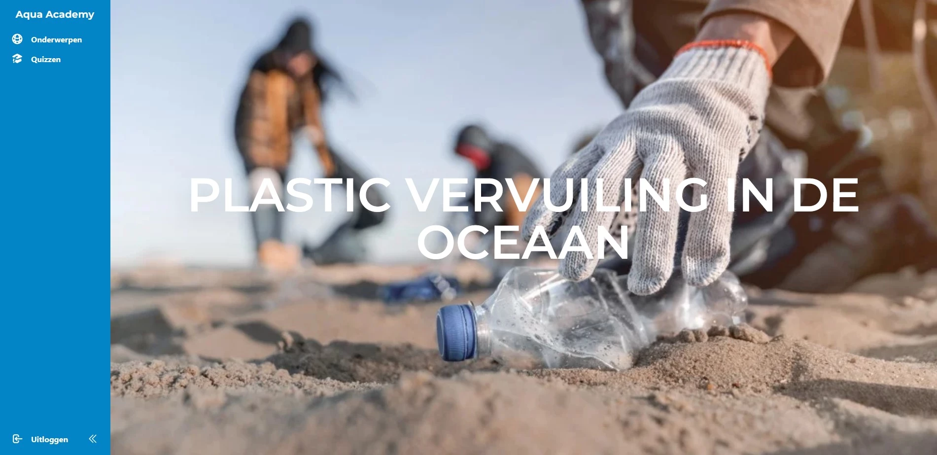 Screenshot voor project Aqua Academy