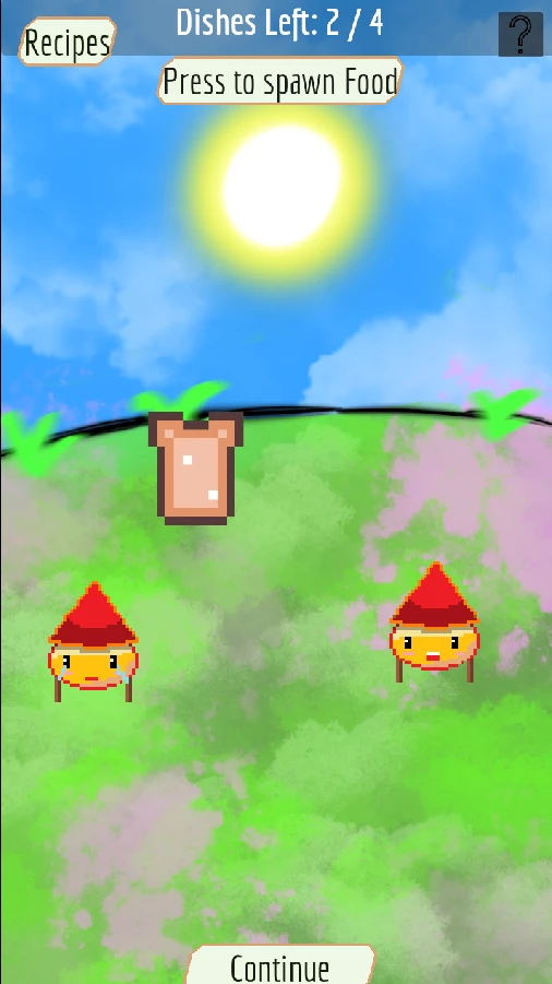 Screenshot voor project Food for Thoughtt