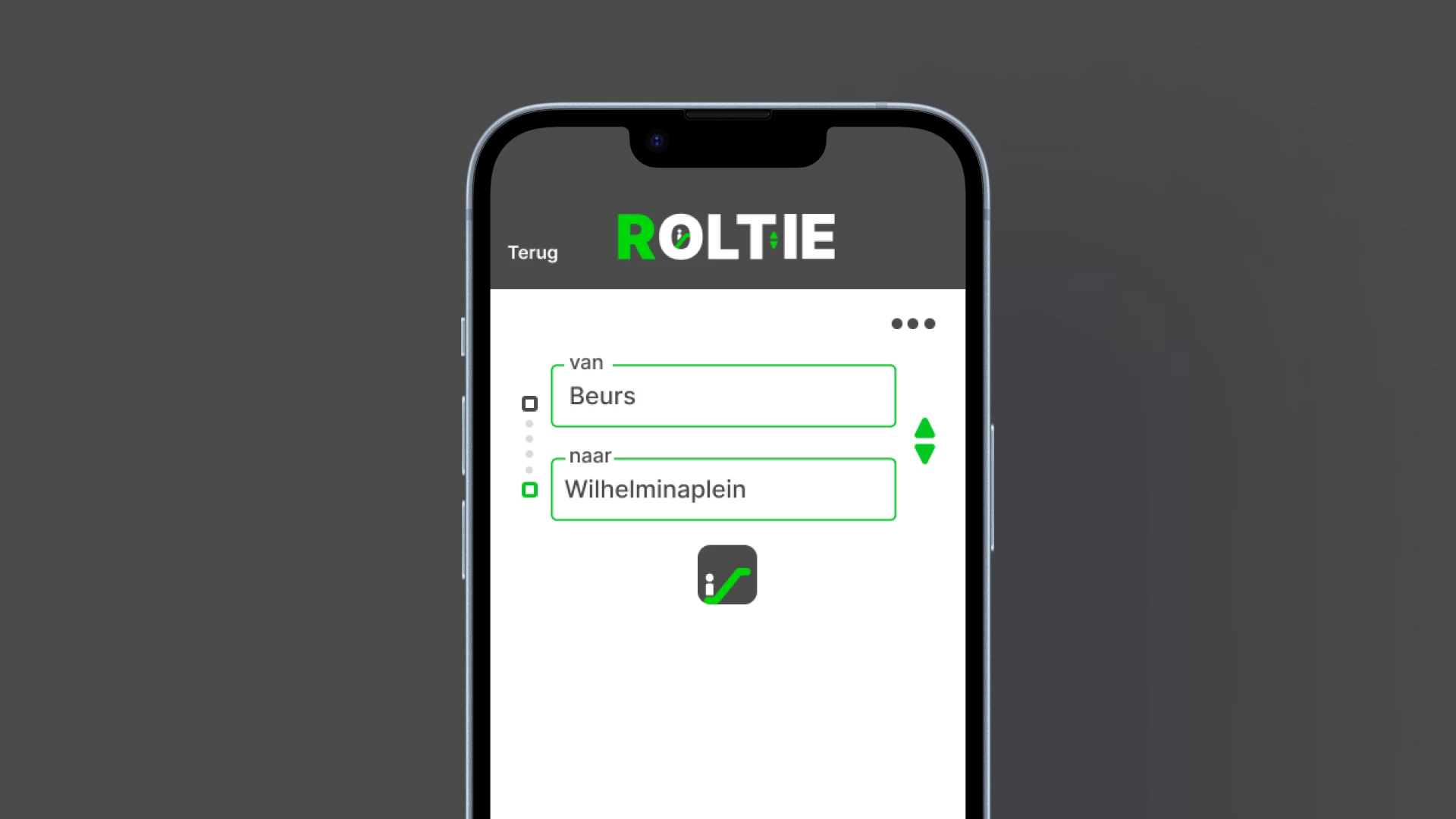 Screenshot voor project ROLTIE