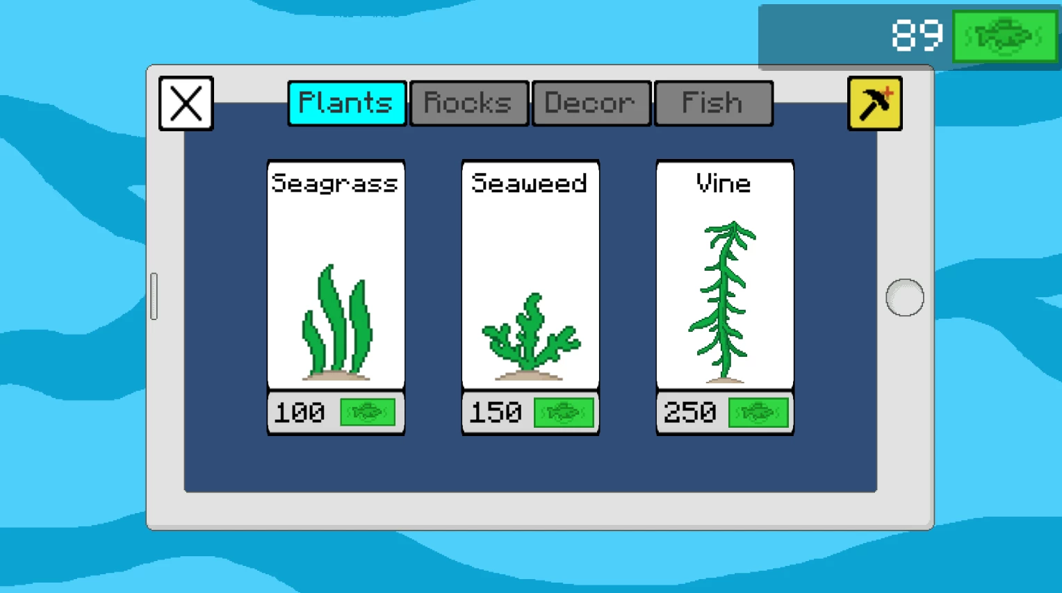 Screenshot voor project Reefkeep