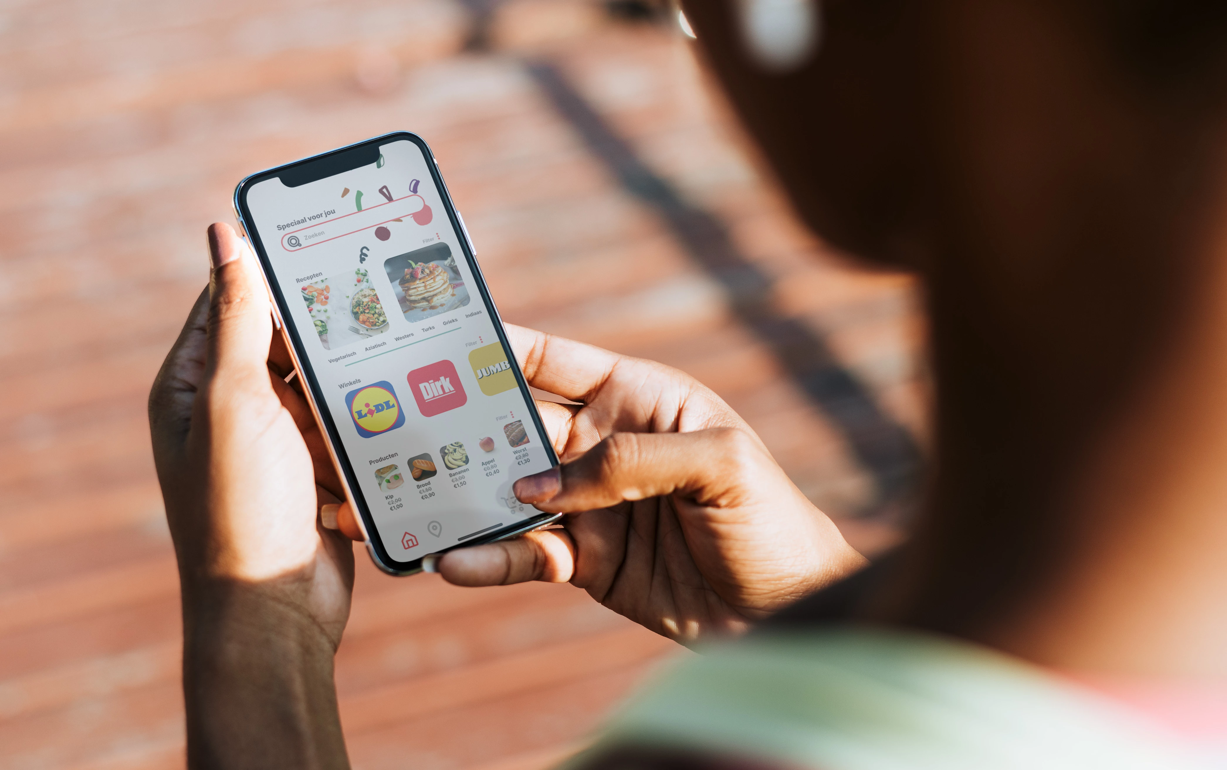 Screenshot voor project KNALRECEPT