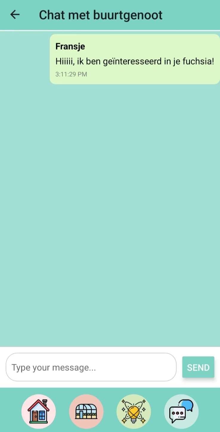 Screenshot voor project Bakkie Plant