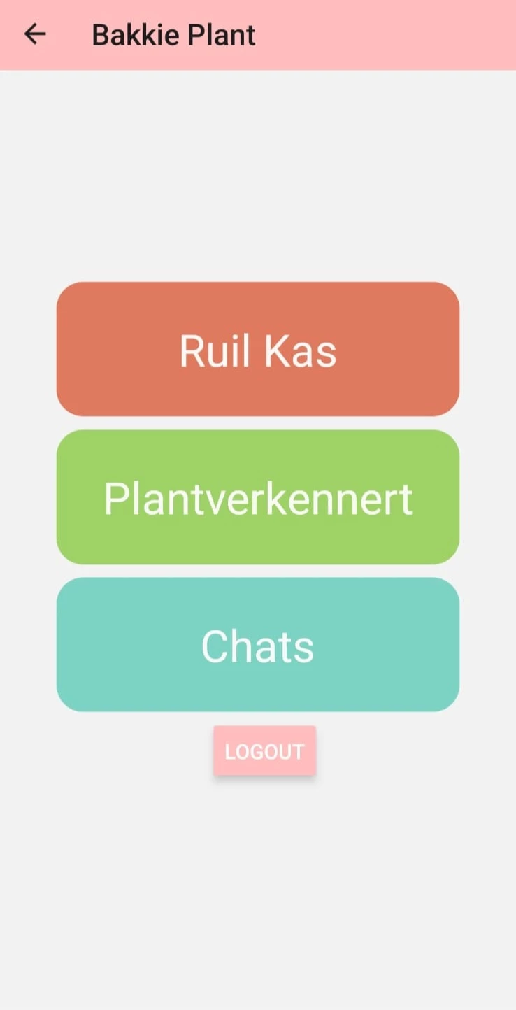 Screenshot voor project Bakkie Plant