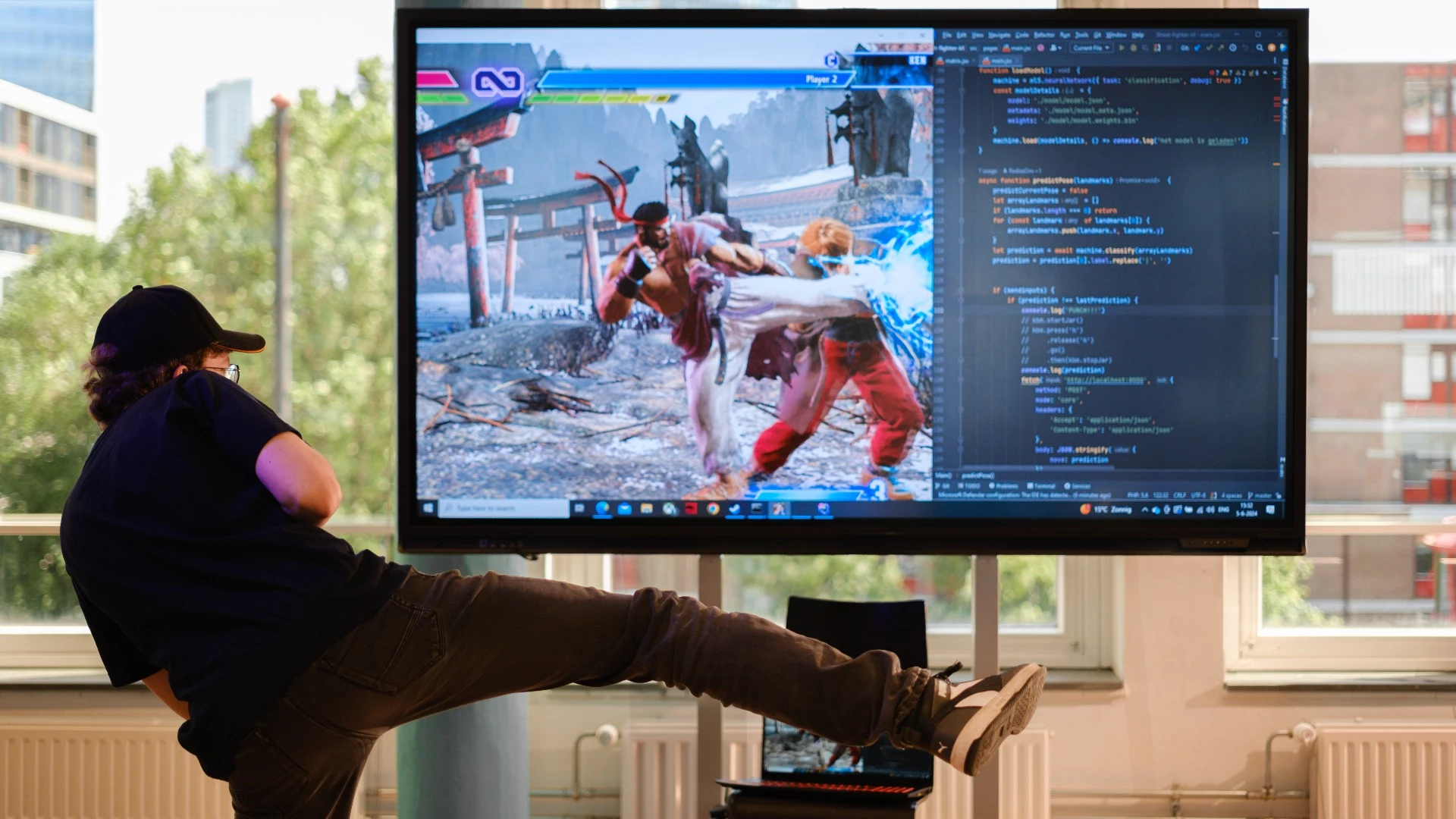 Screenshot voor project Street Fighter IRL