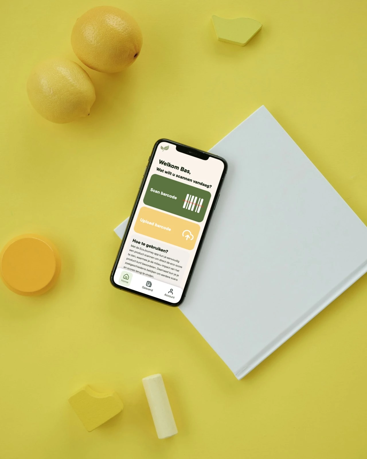 Screenshot voor project EcoJourney