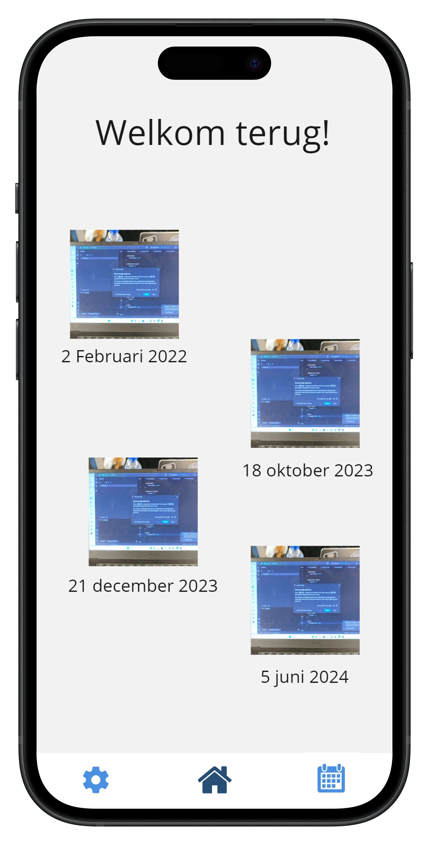 Screenshot voor project RWINDER