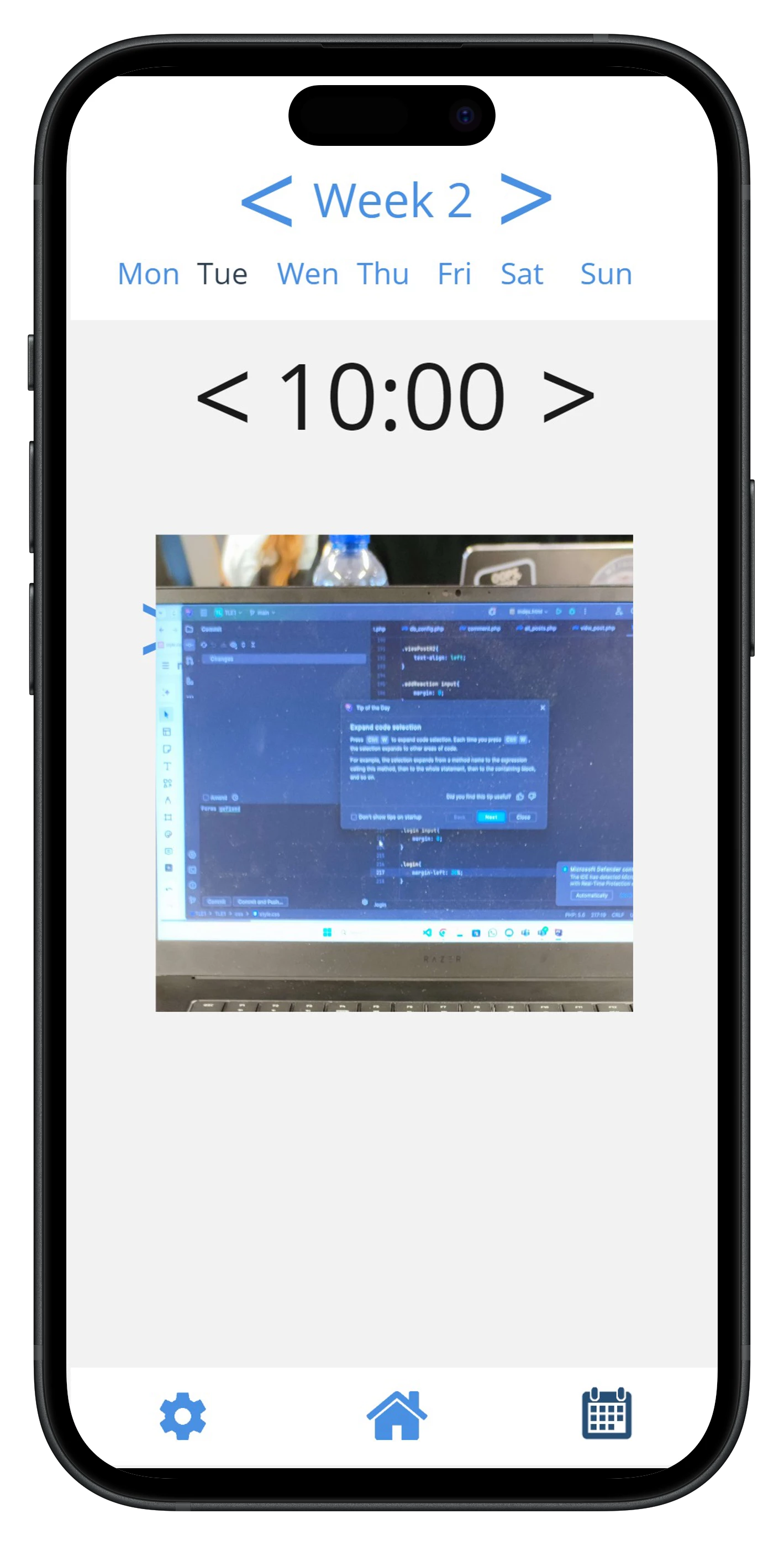 Screenshot voor project RWINDER