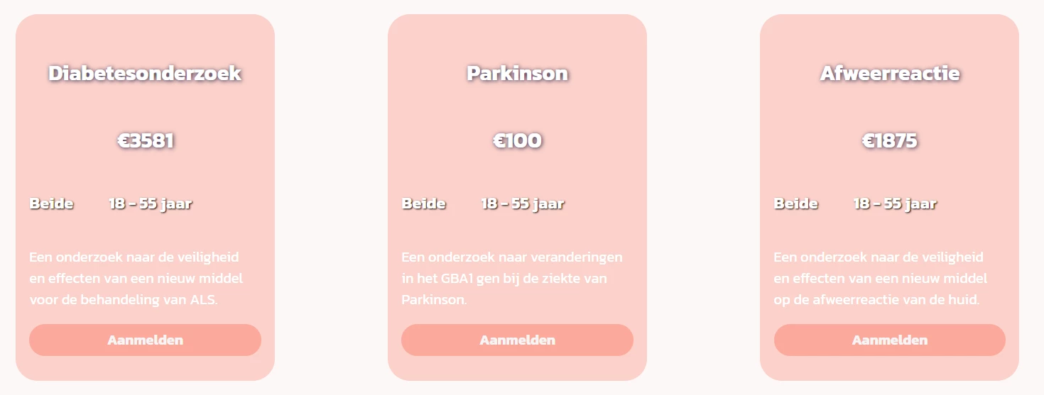 Screenshot voor project Vitalis System