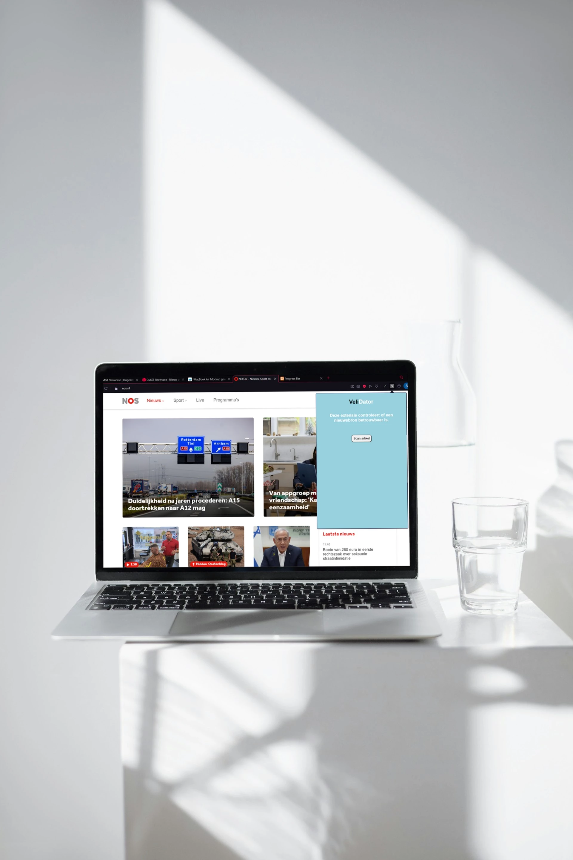 Screenshot voor project Validator