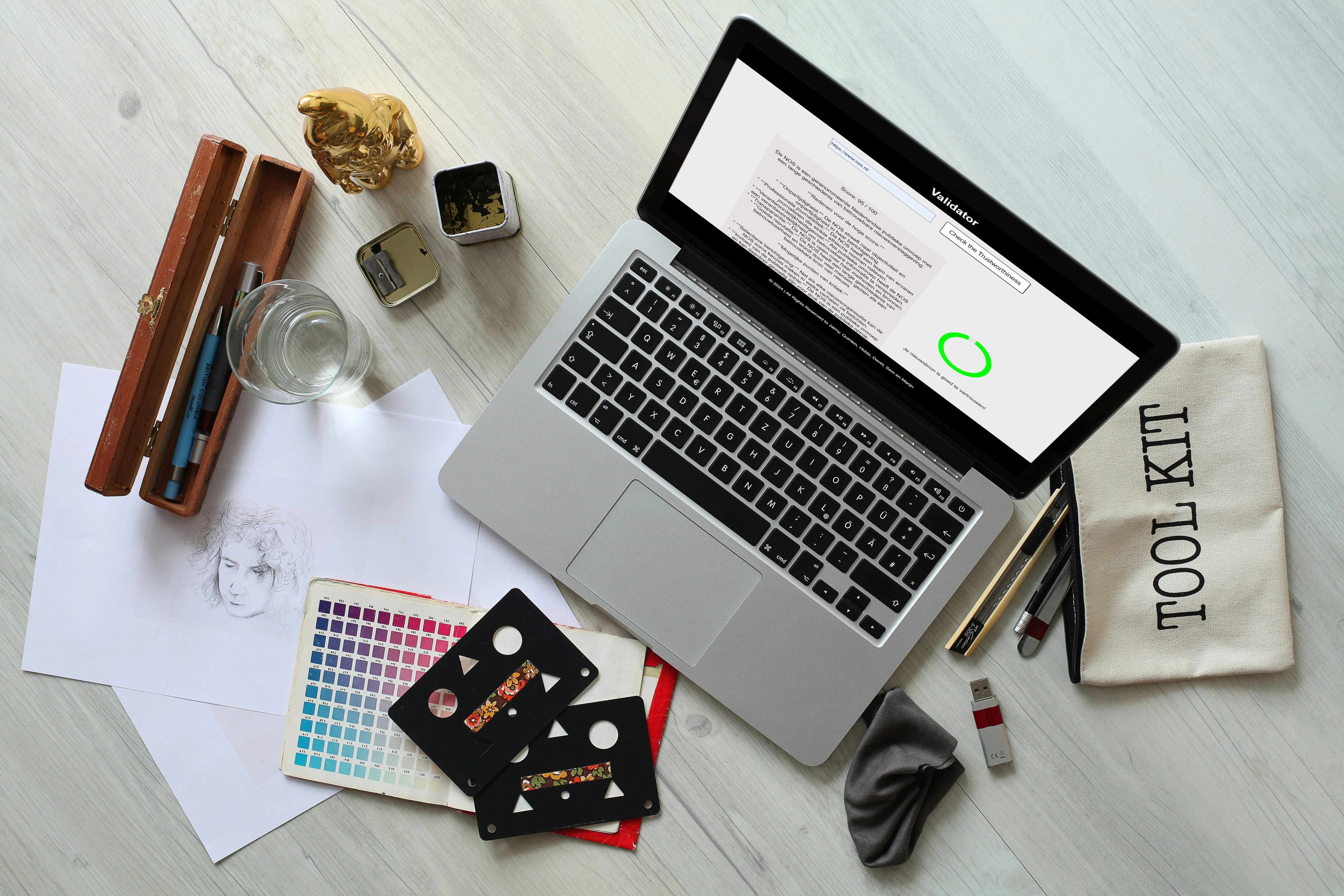 Screenshot voor project Validator