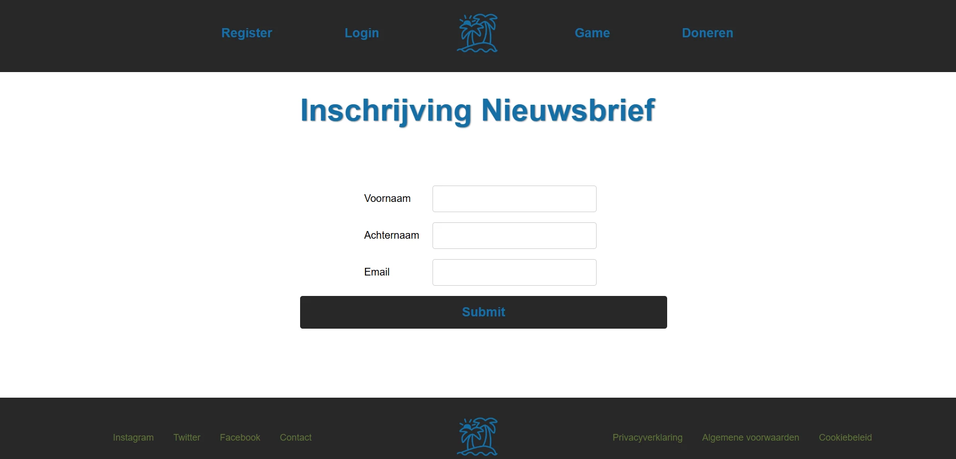 Screenshot voor project ZuiverBuis