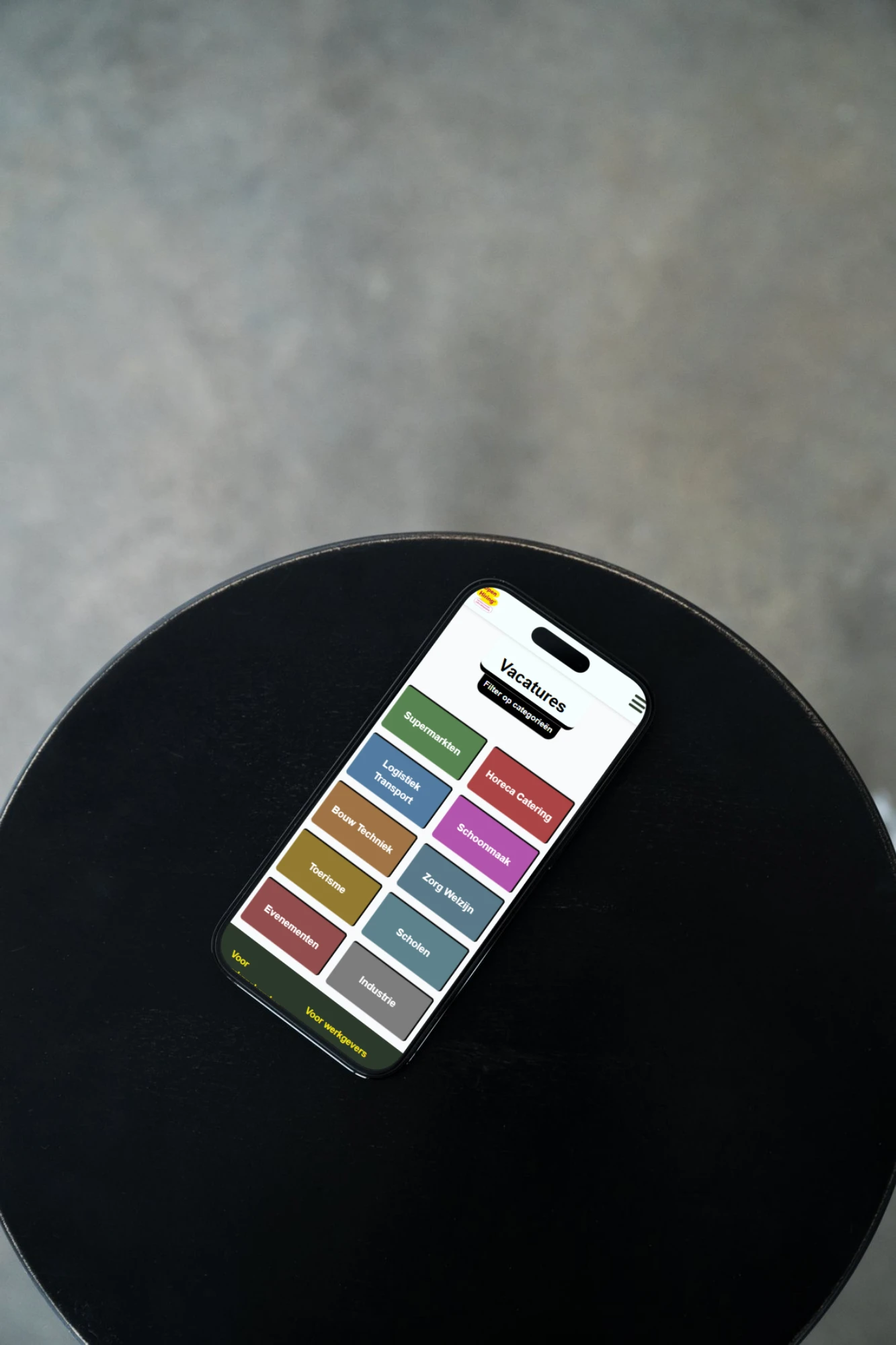 Screenshot voor project Open Hiring