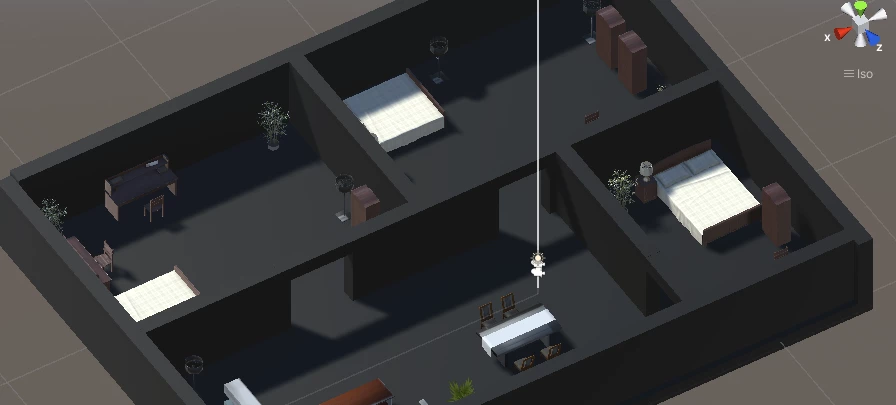 Screenshot voor project Blood machine murder mystery