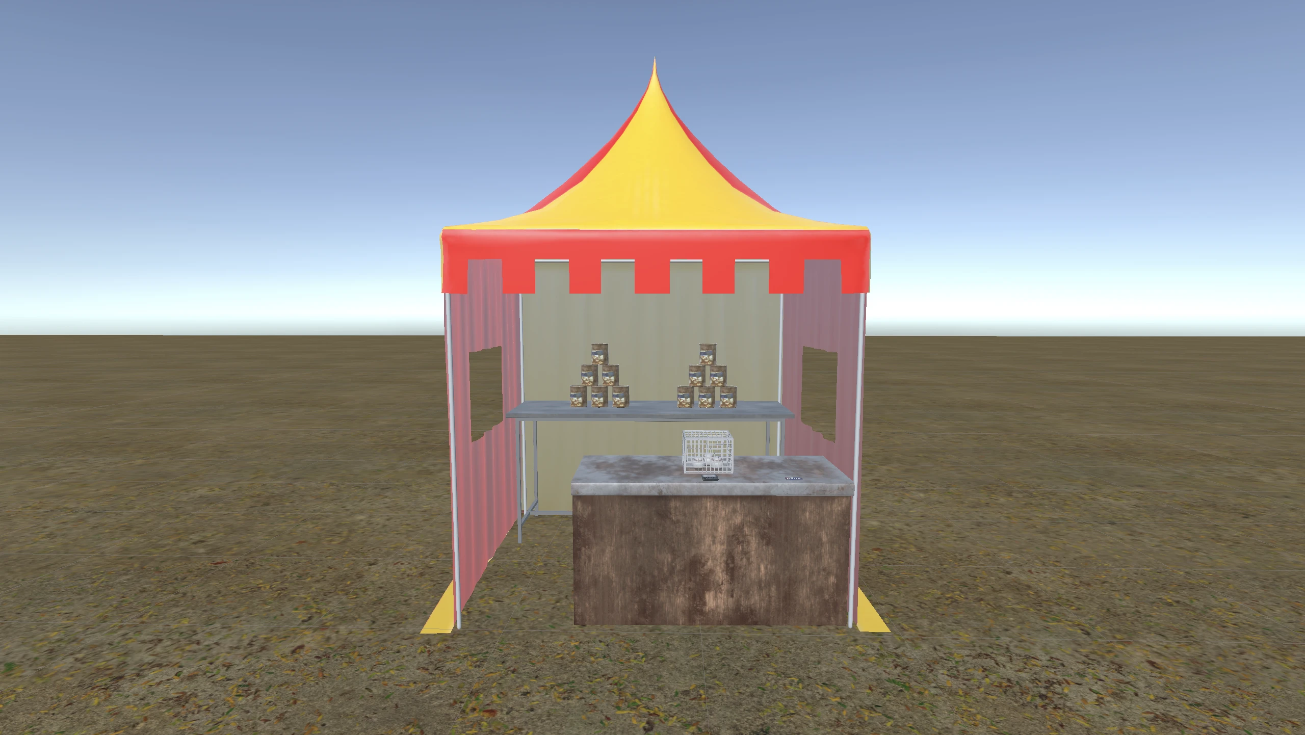 Screenshot voor project VR Kermis Spel