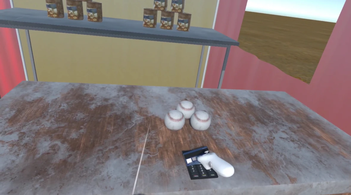 Screenshot voor project VR Kermis Spel