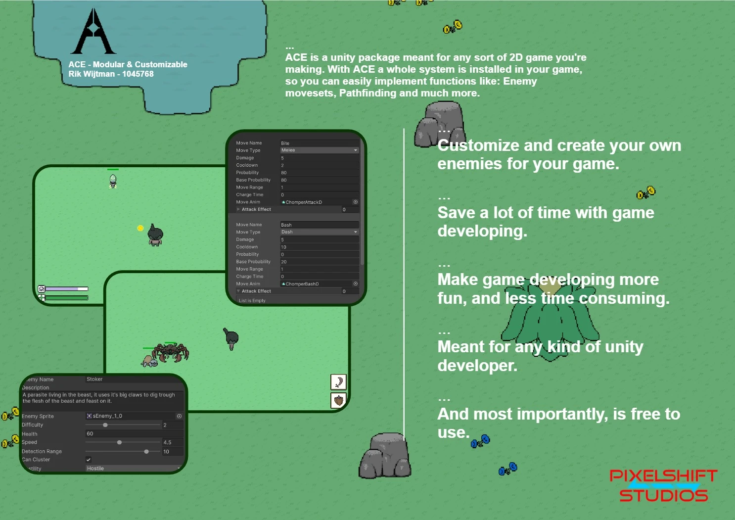 Screenshot voor project ACE