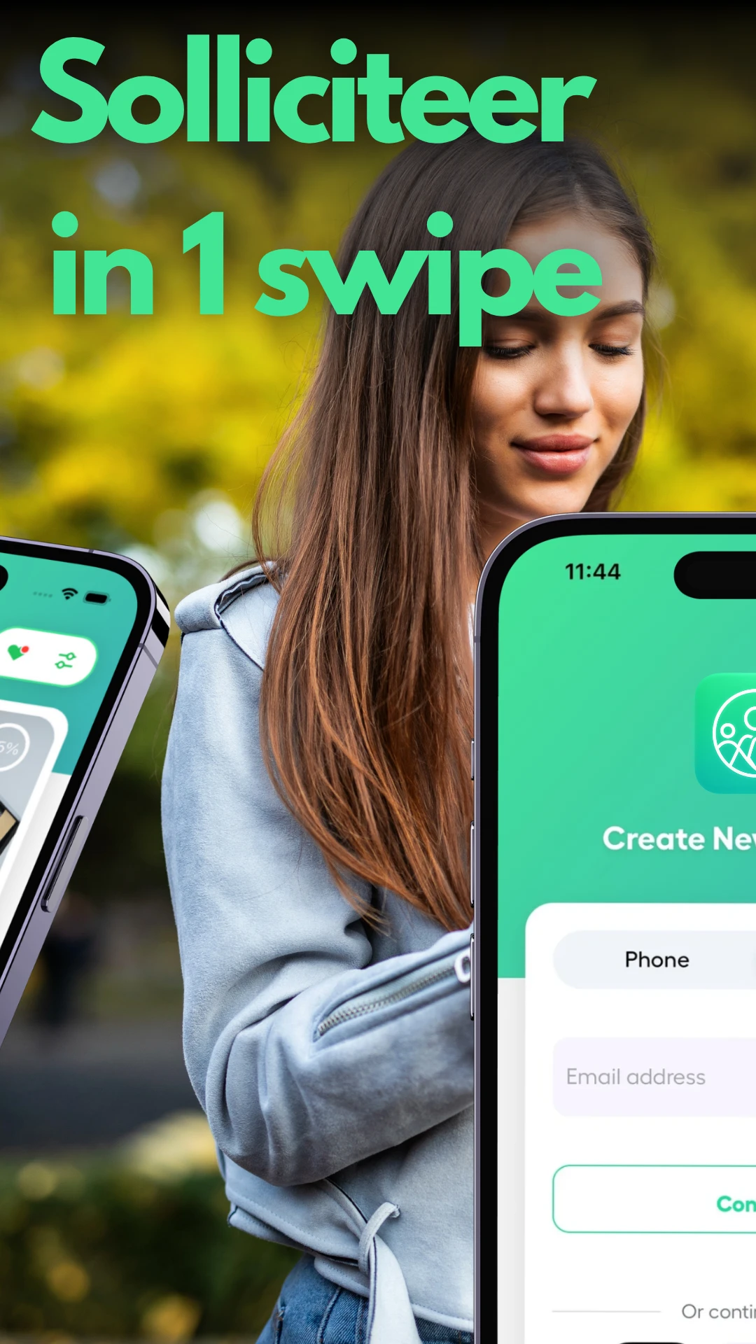 Screenshot voor project StageMatch
