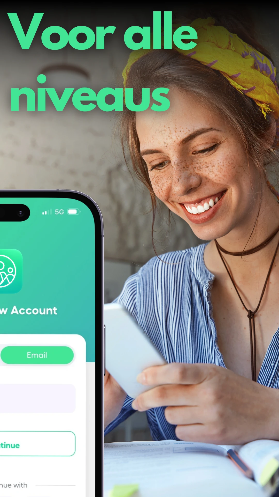 Screenshot voor project StageMatch