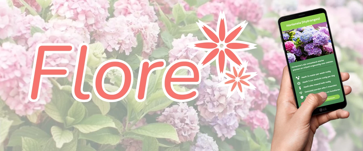 Screenshot voor project Flore