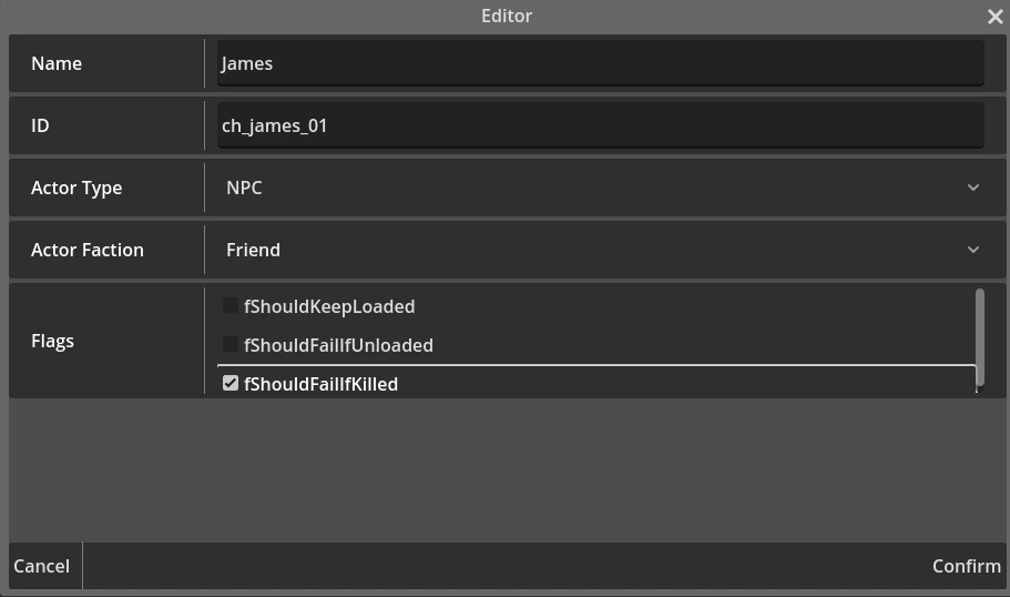 Screenshot voor project Phantasm Quest Editor
