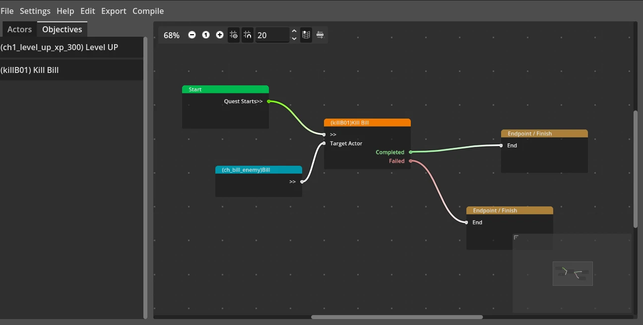 Screenshot voor project Phantasm Quest Editor
