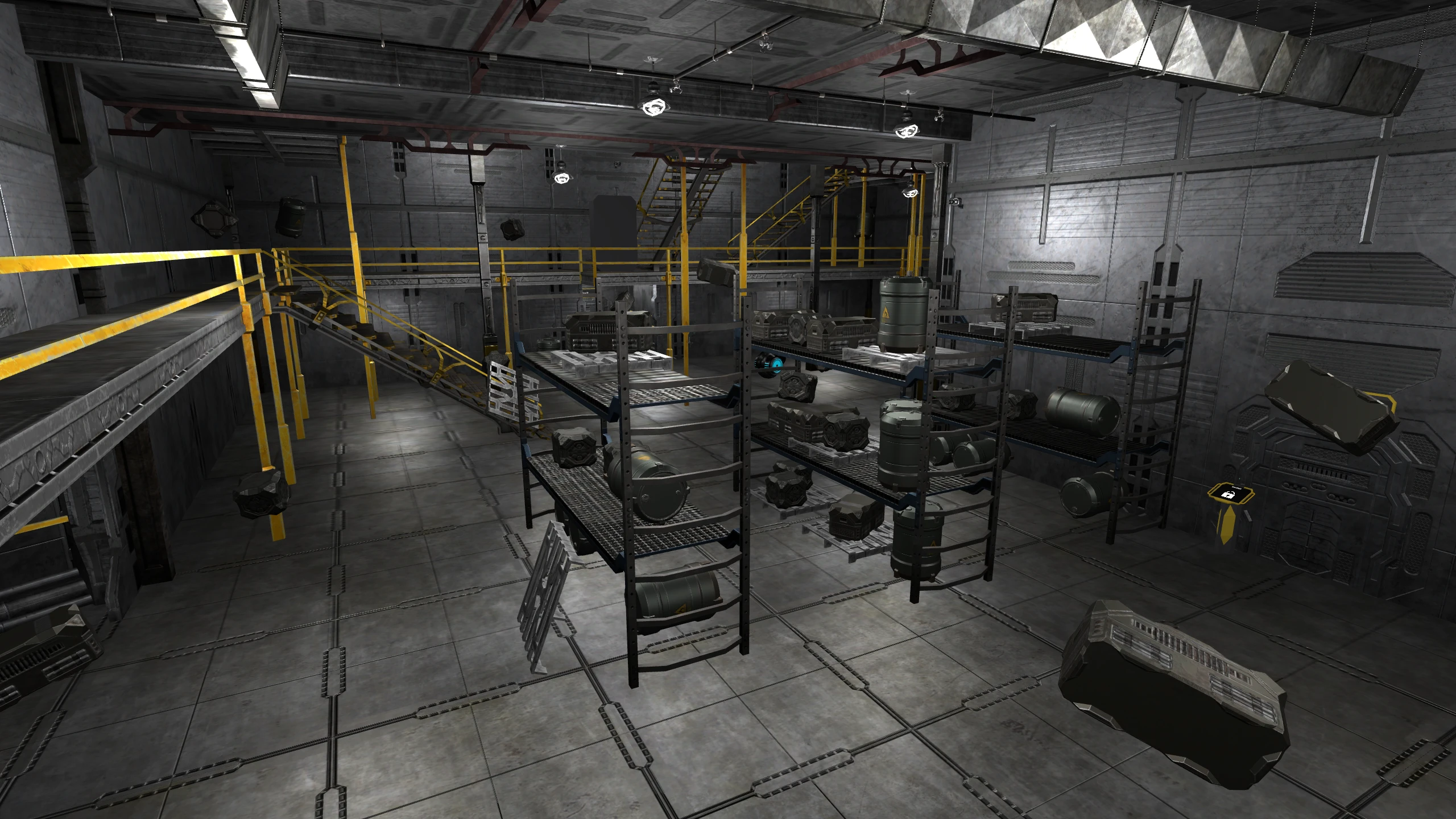 Screenshot voor project Zero-G Guns