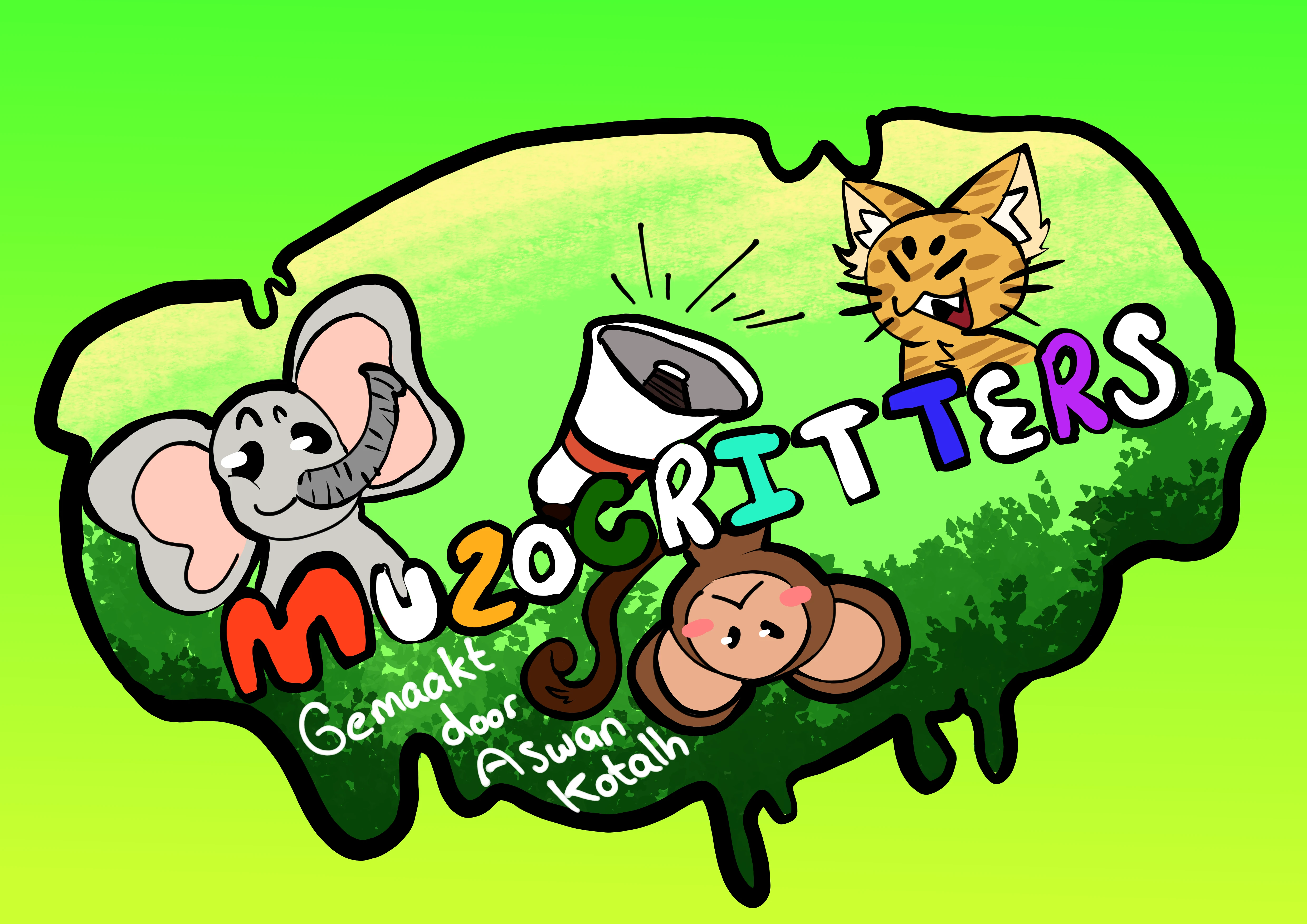 Screenshot voor project Muzocritters