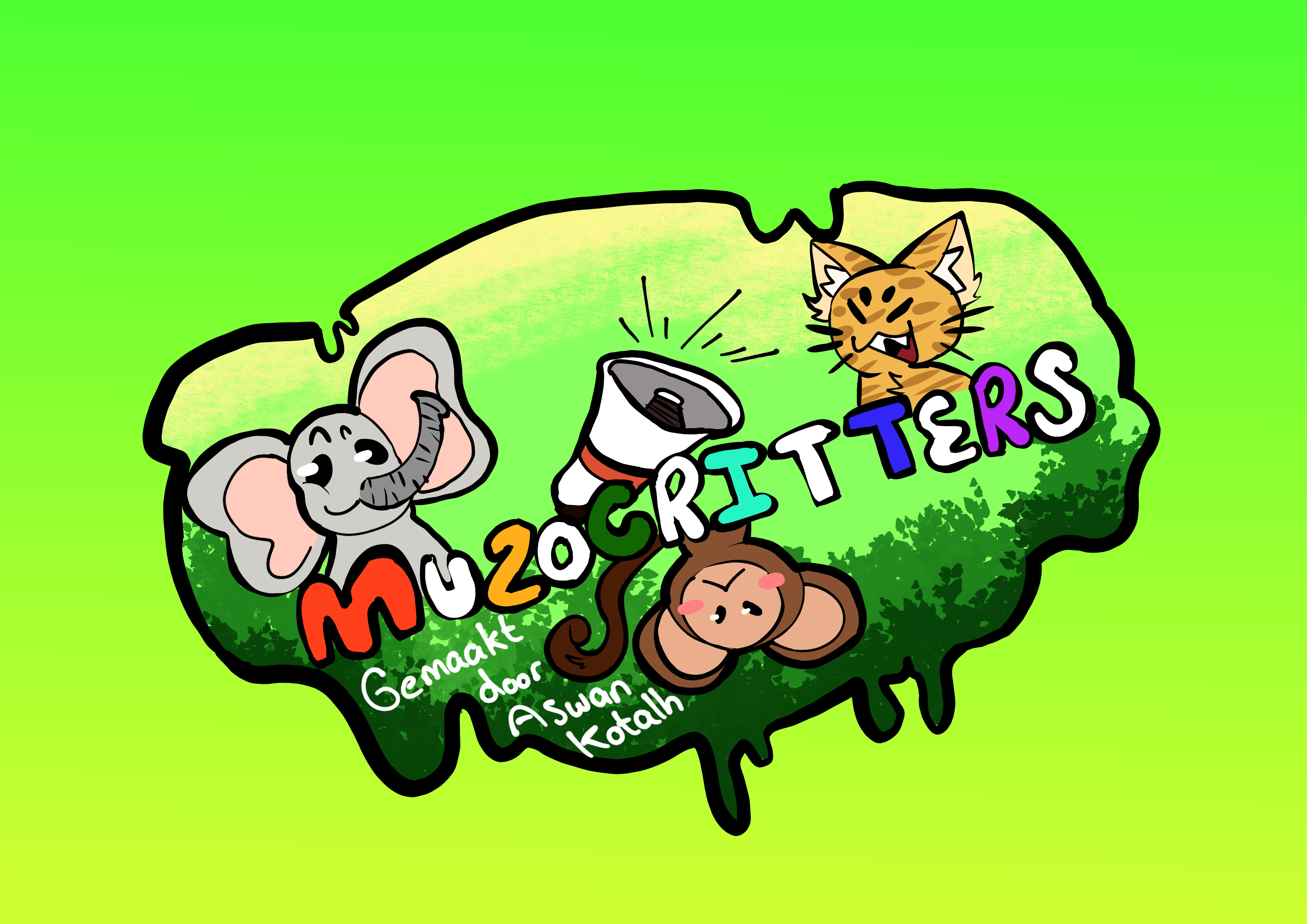 Screenshot voor project Muzocritters