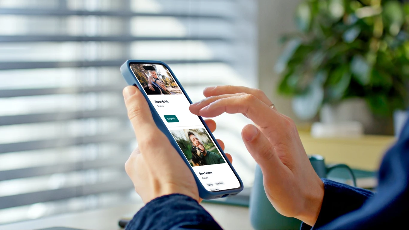 Screenshot voor project PetSitterCare