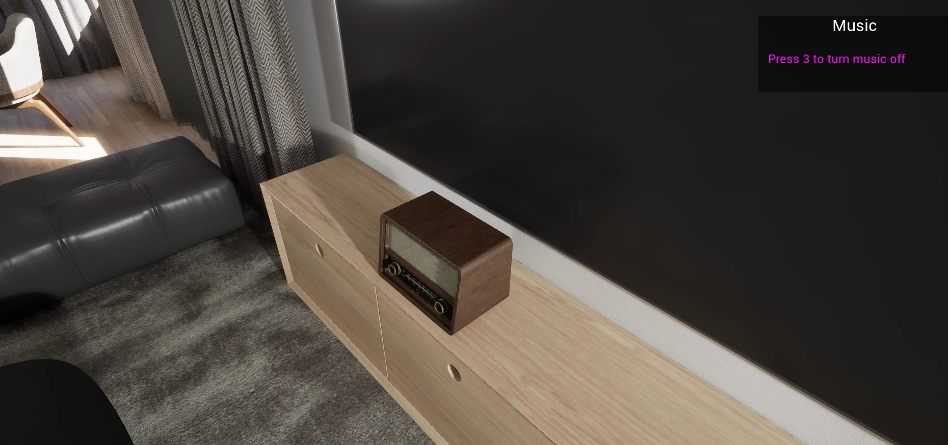 Screenshot voor project Fading Light