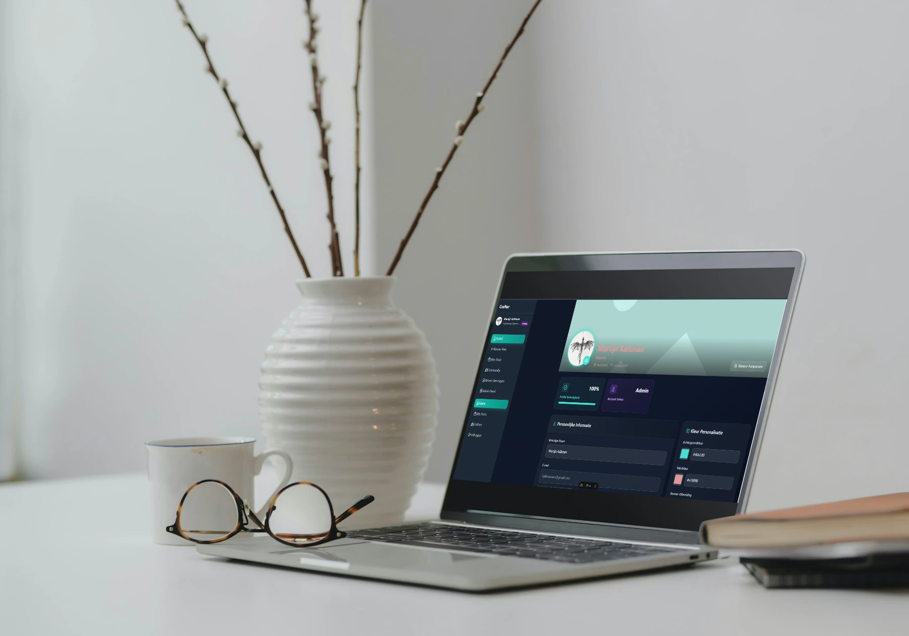 Screenshot voor project Handwerk