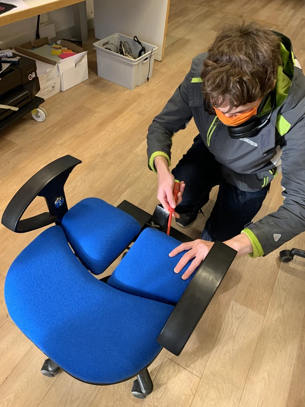 Screenshot voor project Pelvic chair 1.0