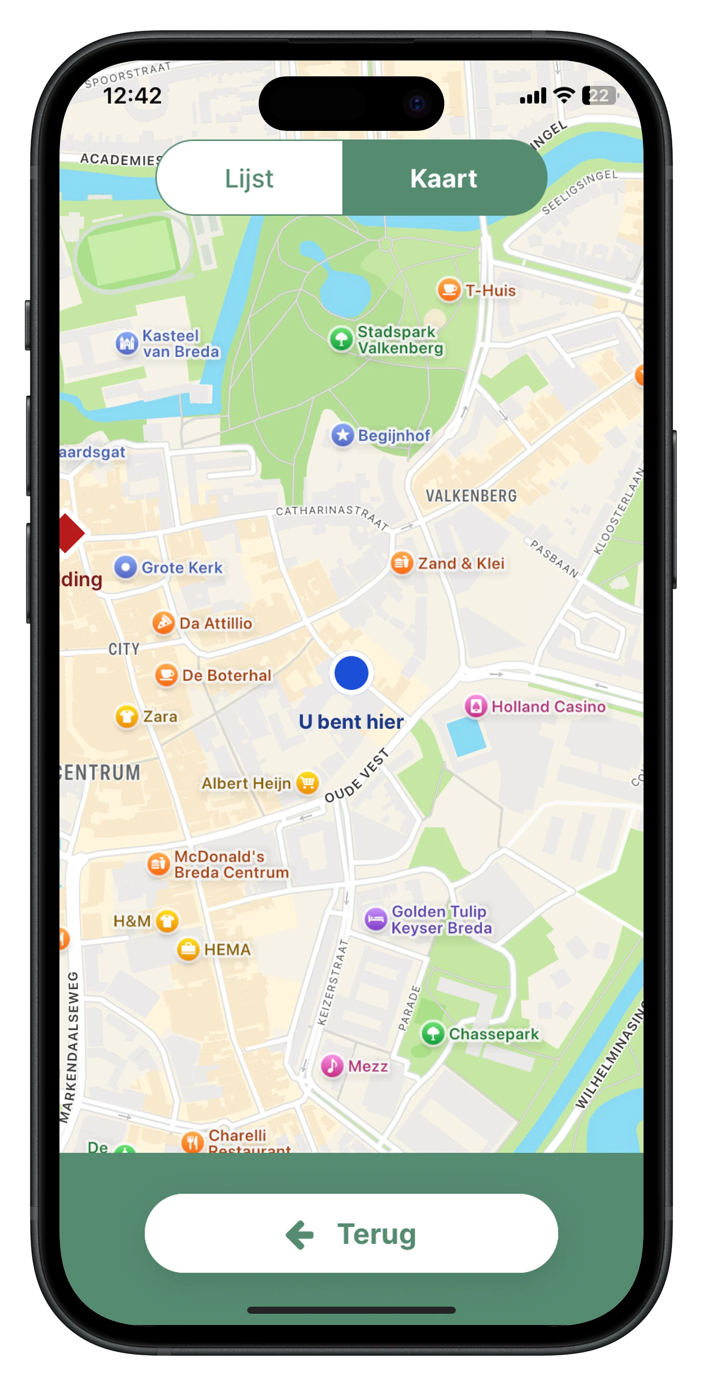 Screenshot voor project OuderenBuurtwacht
