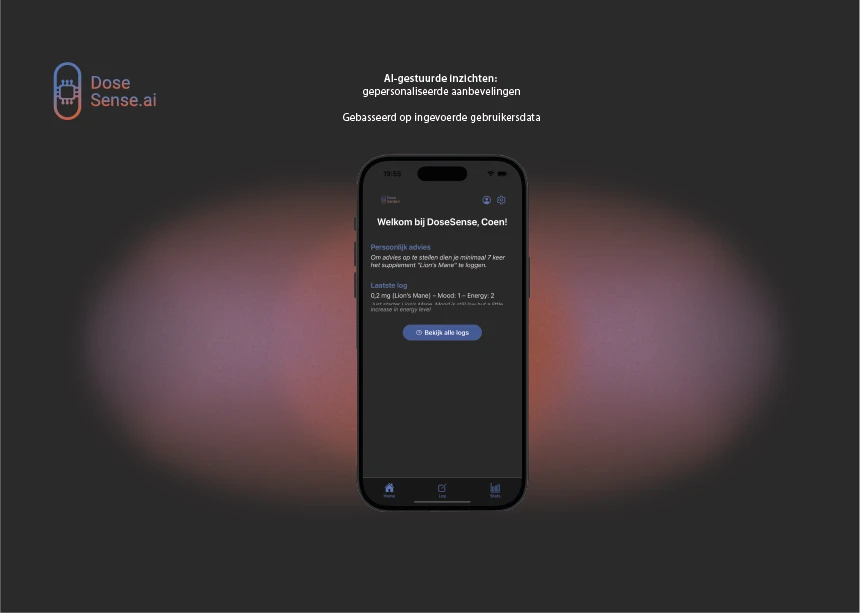 Screenshot voor project DoseSense.ai