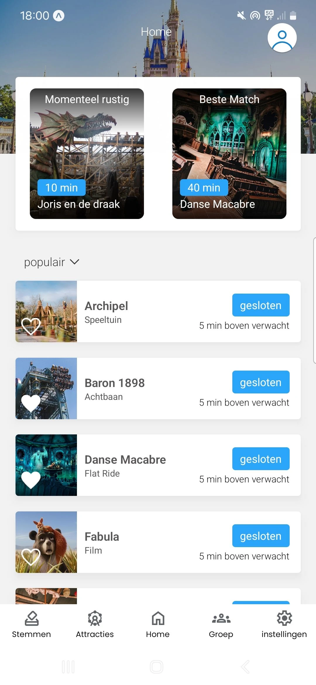 Screenshot voor project Trackless