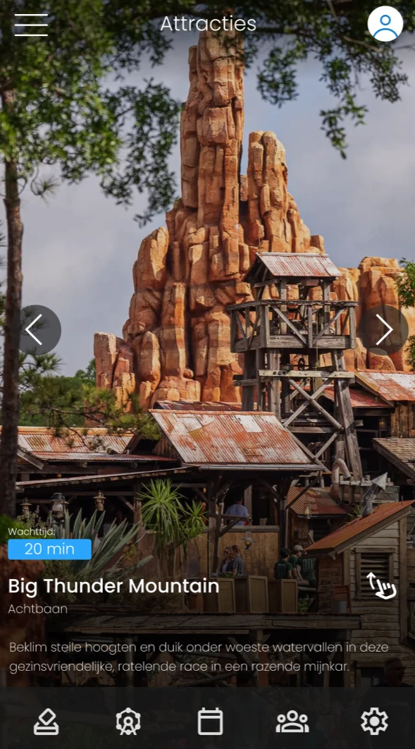 Screenshot voor project Trackless