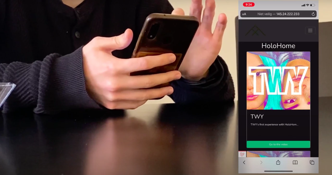 Screenshot voor project De ontwerpende technoloog