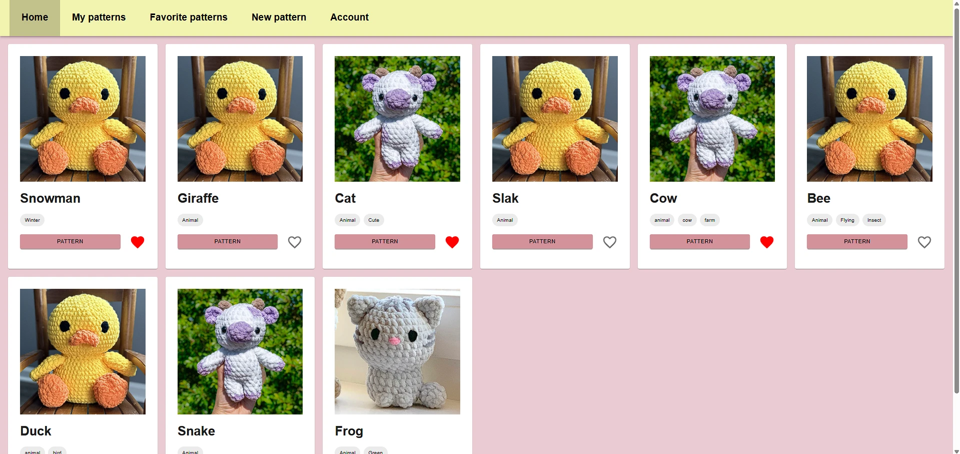 Screenshot voor project Stitchify