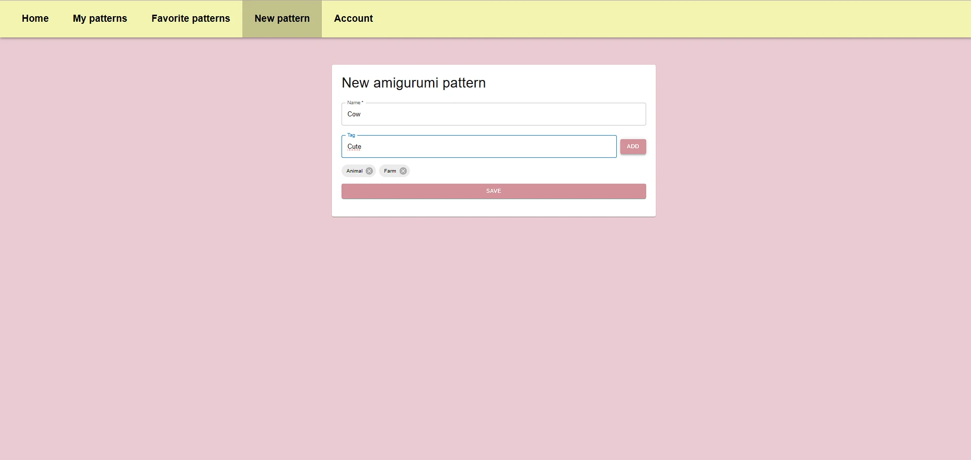 Screenshot voor project Stitchify