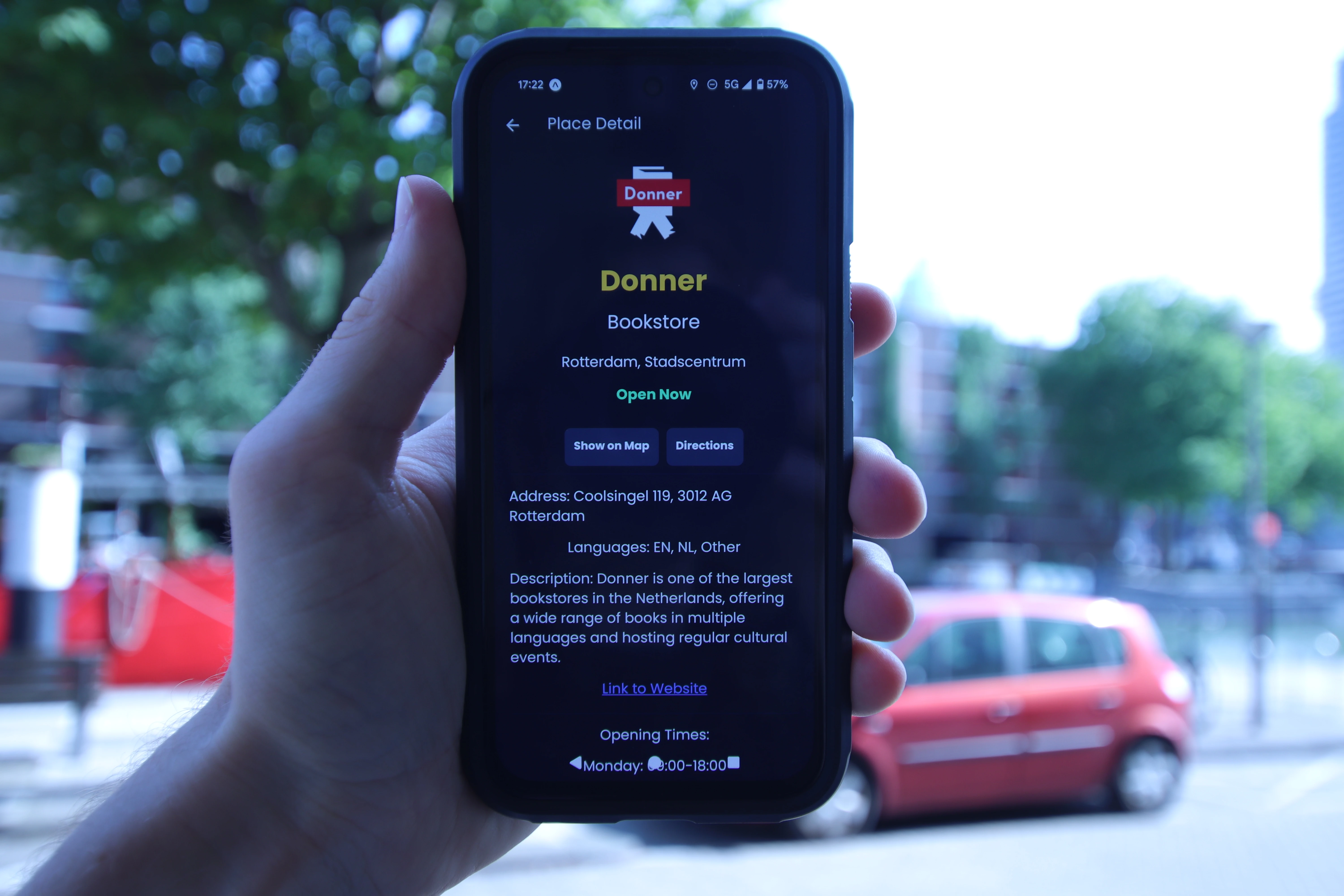 Screenshot voor project CityCircle