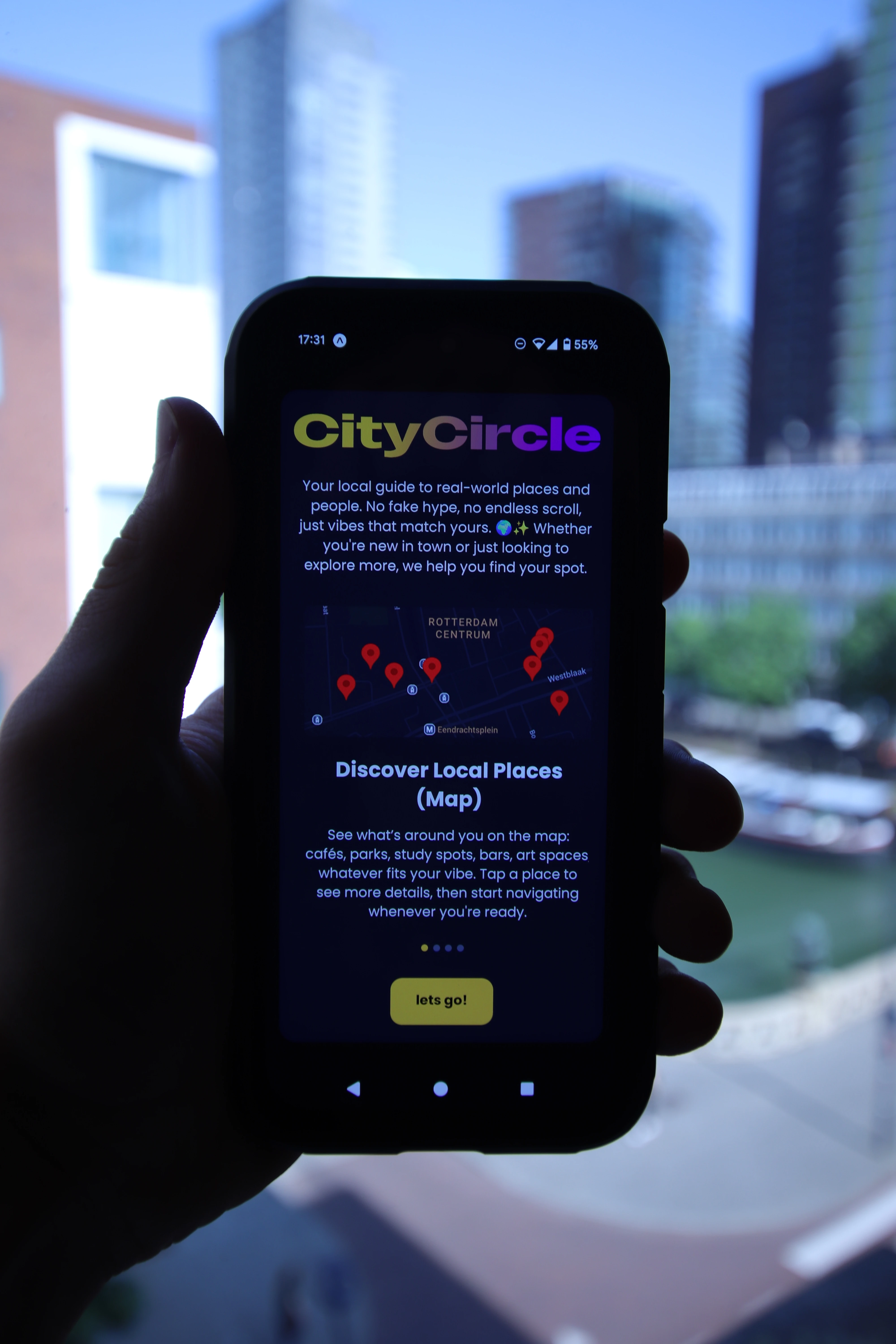 Screenshot voor project CityCircle