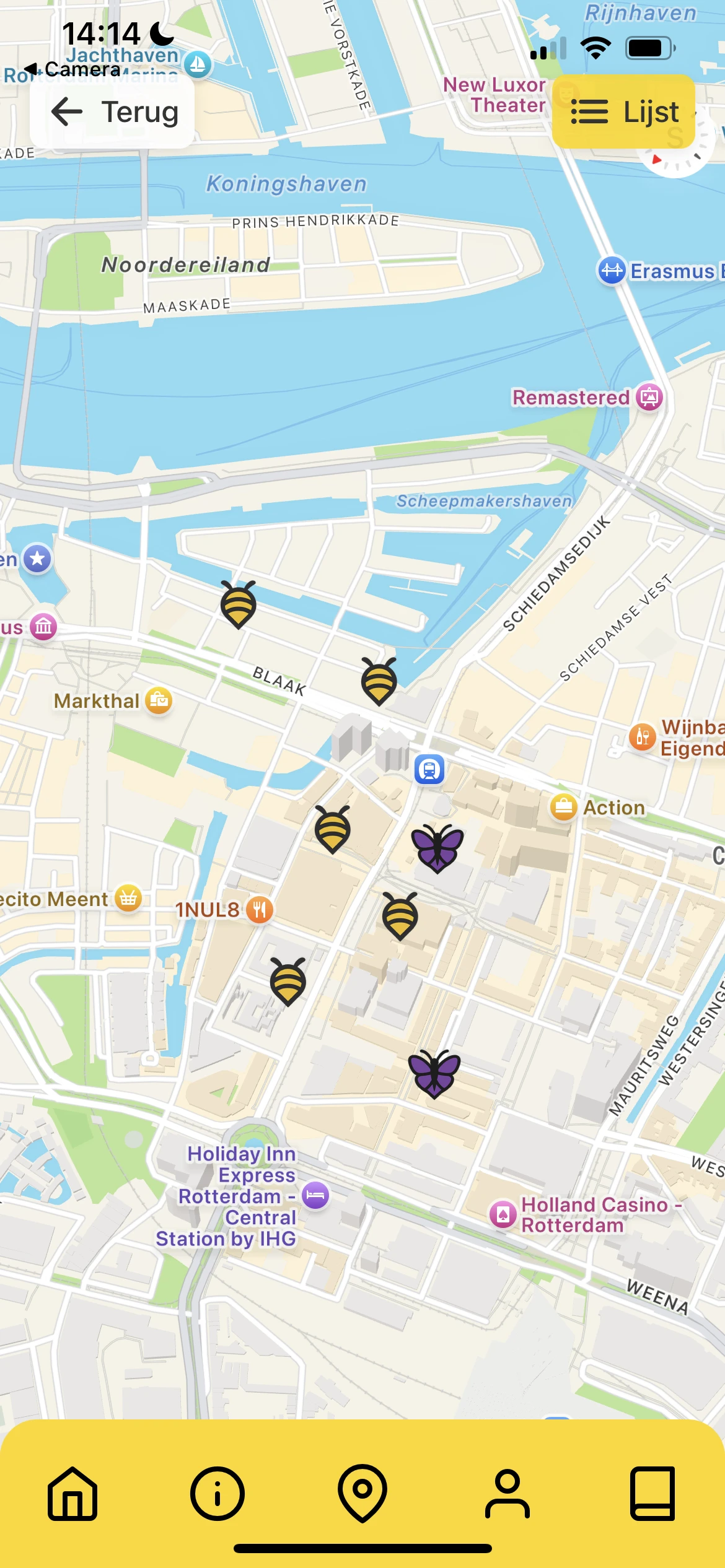 Screenshot voor project Bij-eenkomst