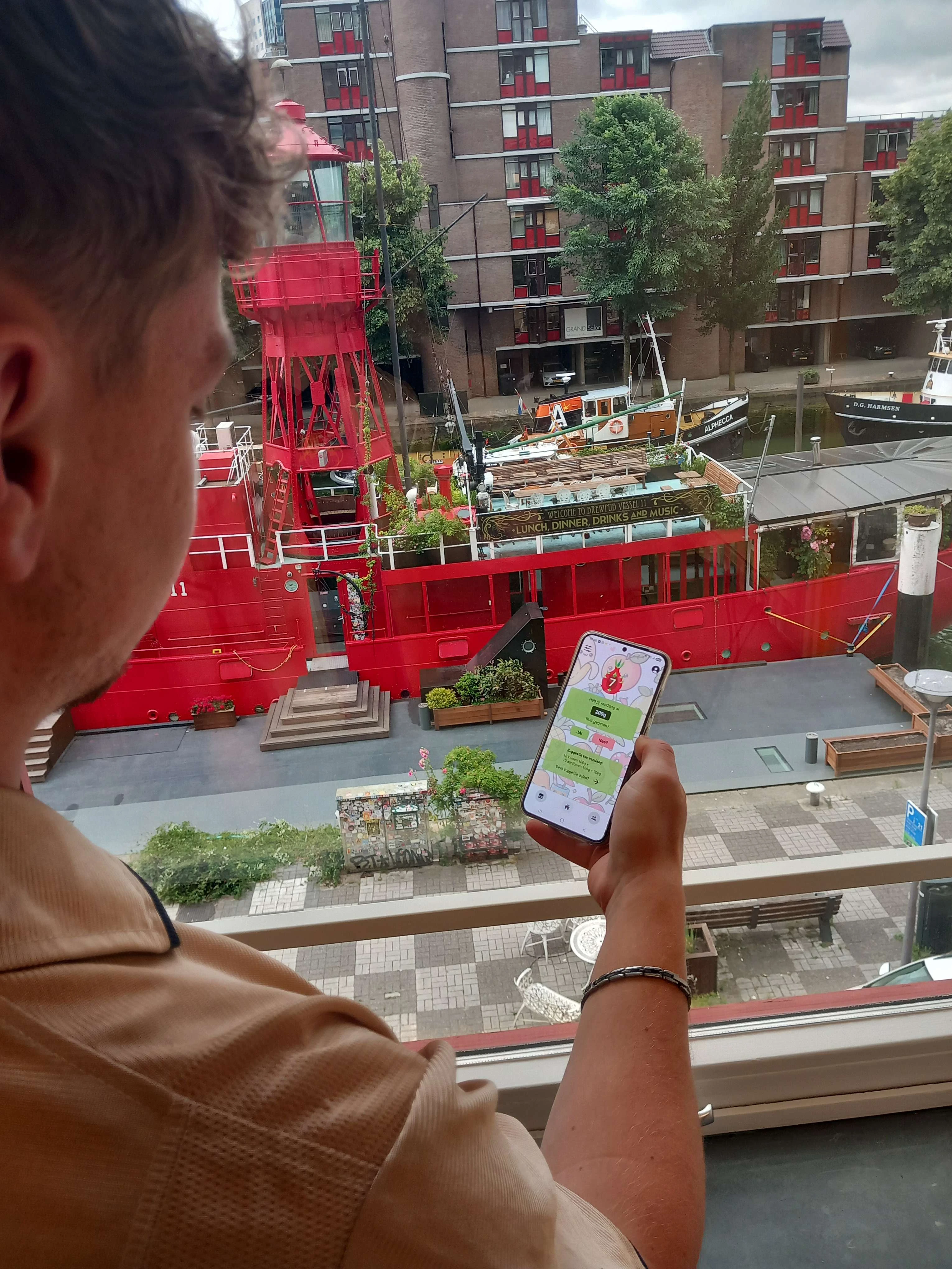 Screenshot voor project FruitApp