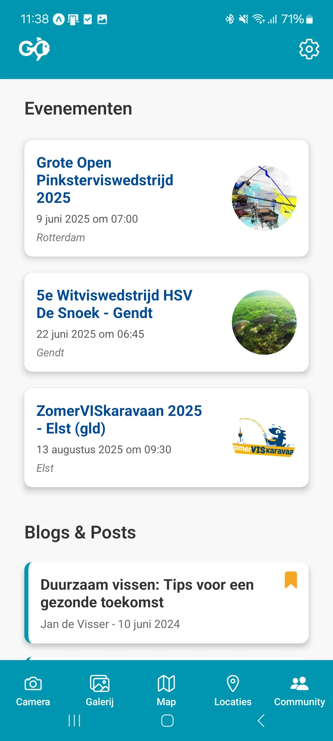 Screenshot voor project GoVis