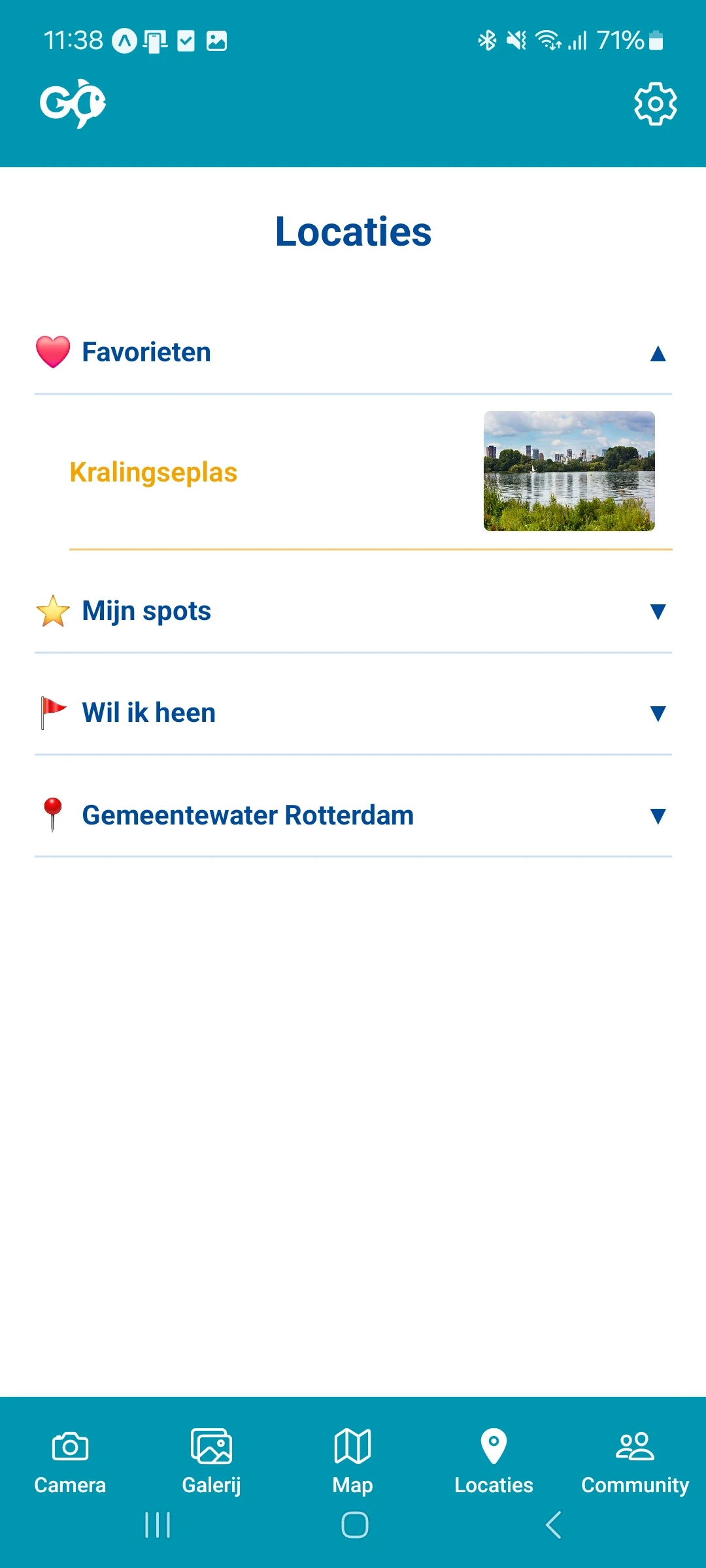 Screenshot voor project GoVis