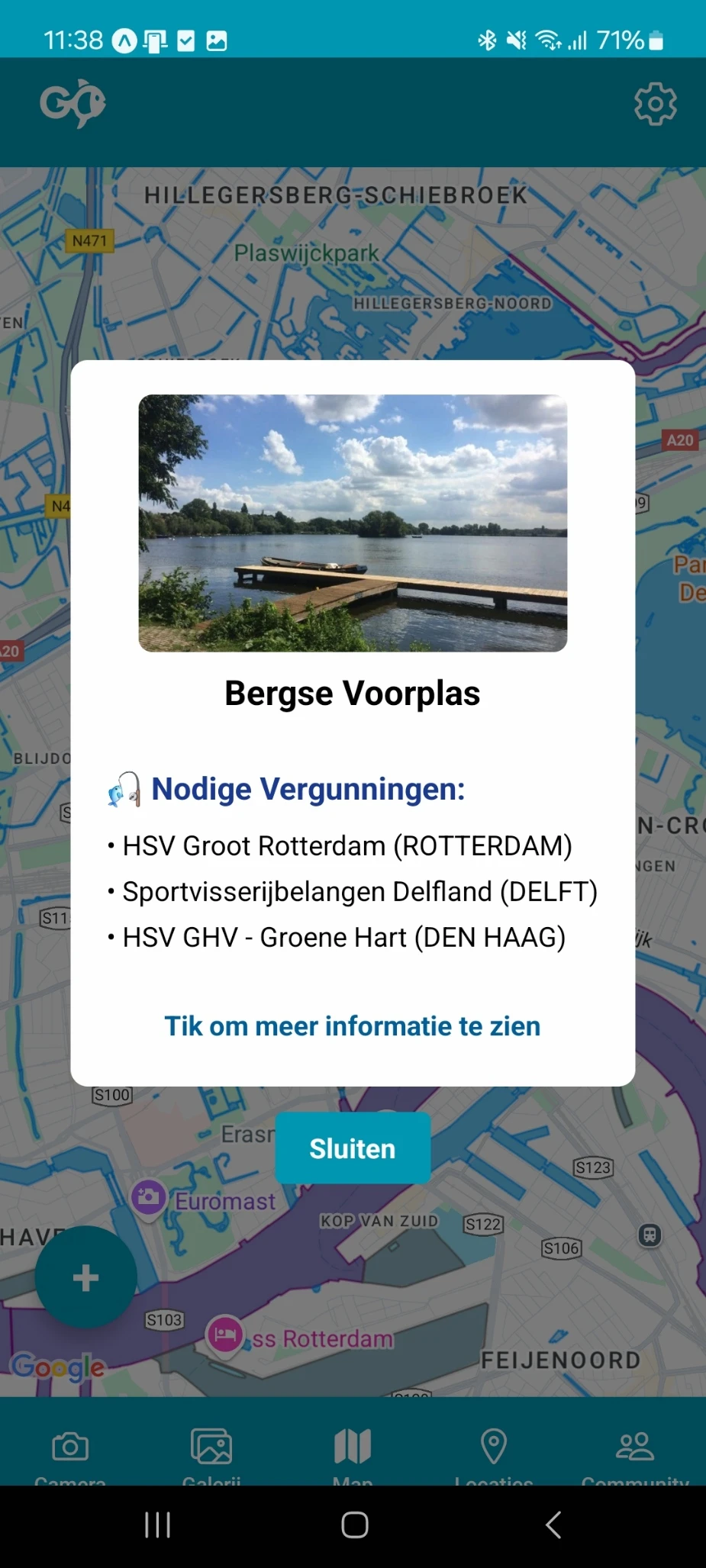 Screenshot voor project GoVis