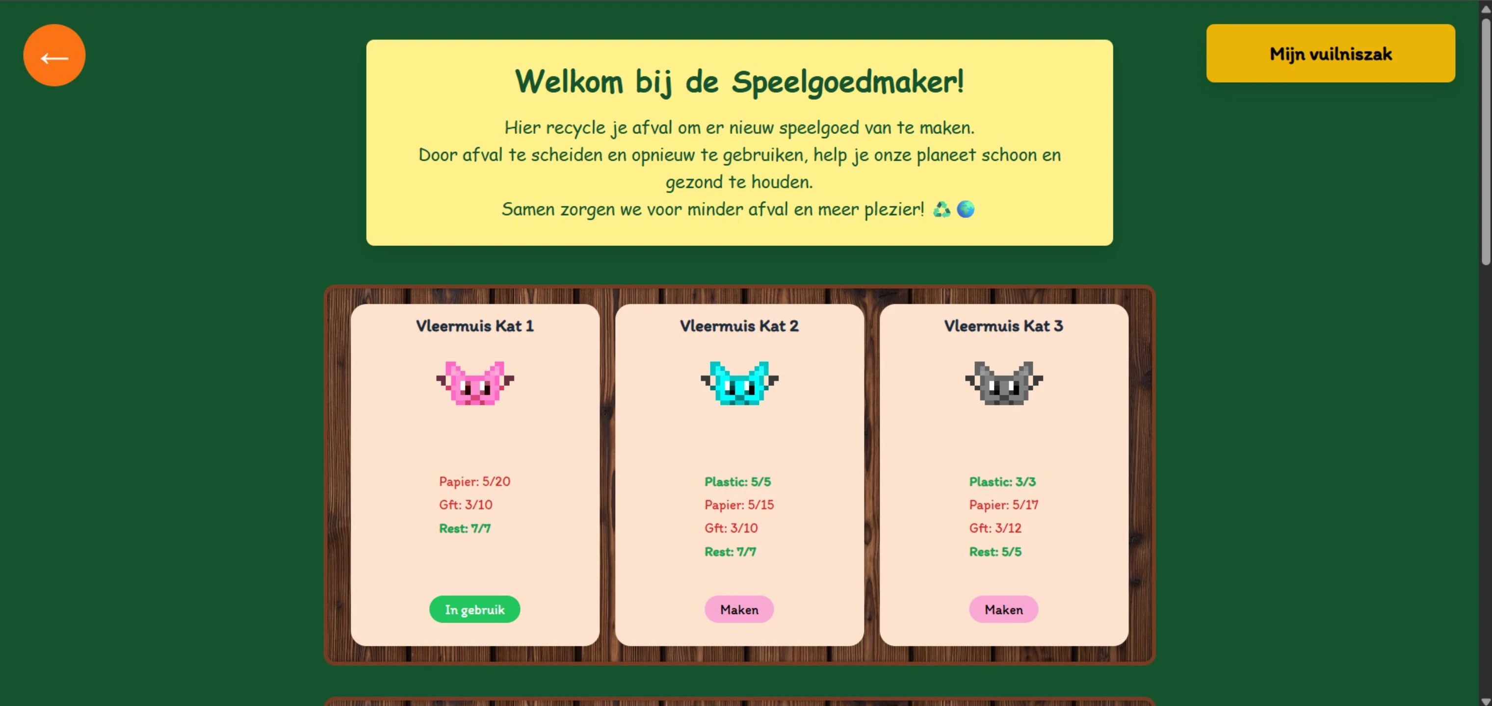 Screenshot voor project Groenlandia