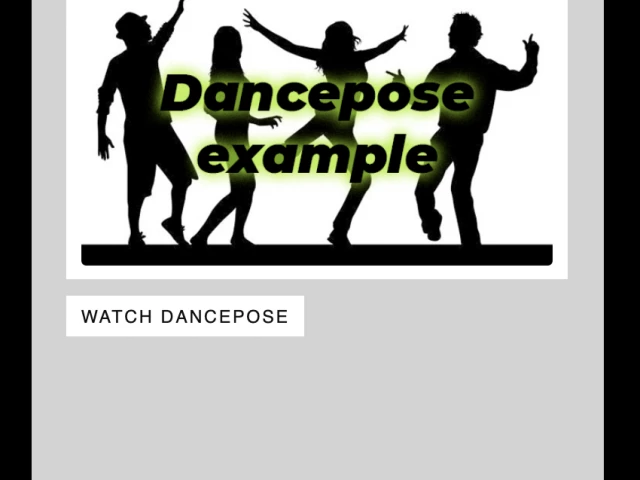 Screenshot voor project Danceflow